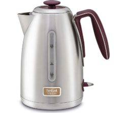 TEFAL  Maison KI2605UK Jug Kettle - Stainless Steel & Pomegranate Red